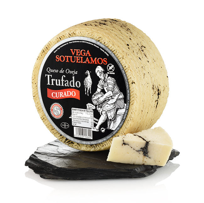 Queso de Oveja Curado con Trufa Negra Vegasotuelamos